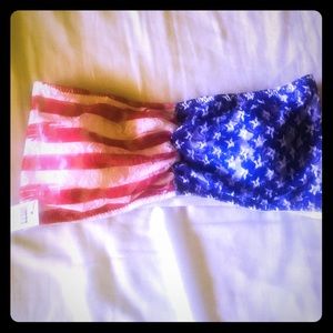 NWT bandeau bikini top
